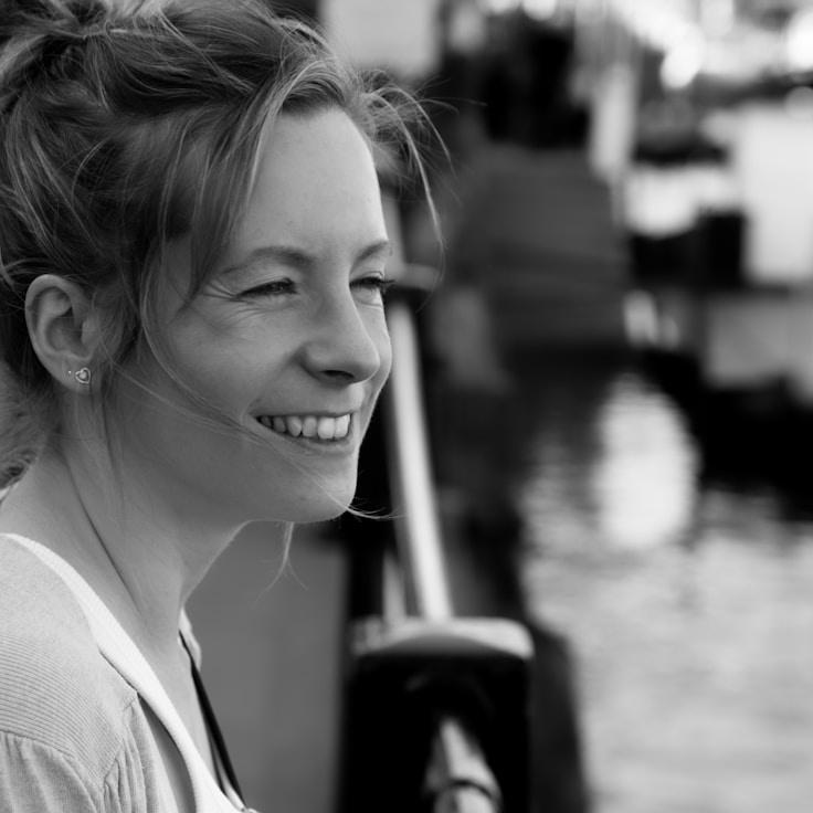 Portrait of Nova Calder, group coordinator and fusion cooking expert